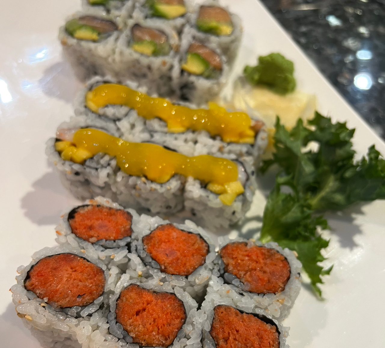 Any Three Rolls.