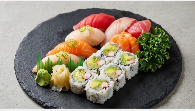 Sushi & Sashimi Combo.
