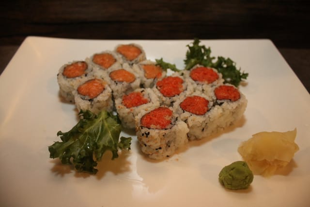 B3 Spicy Salmon Roll& Spicy Tuna Roll.