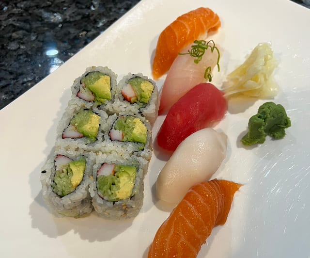 Sushi Lunch.