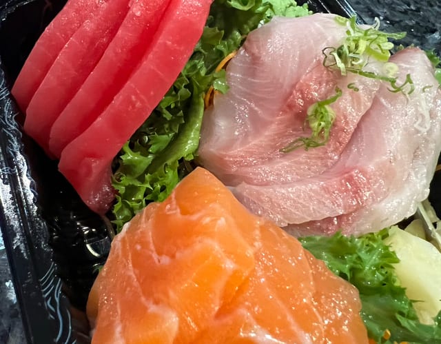 Triple Sashimi.