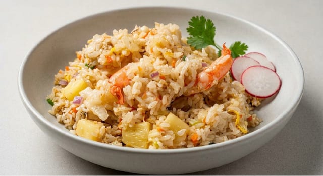 Hawaii Pineapple House Fried Rice.