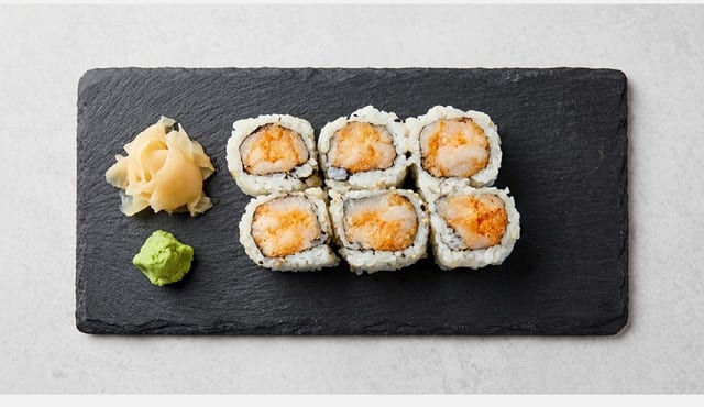 Spicy Yellowtail Roll.