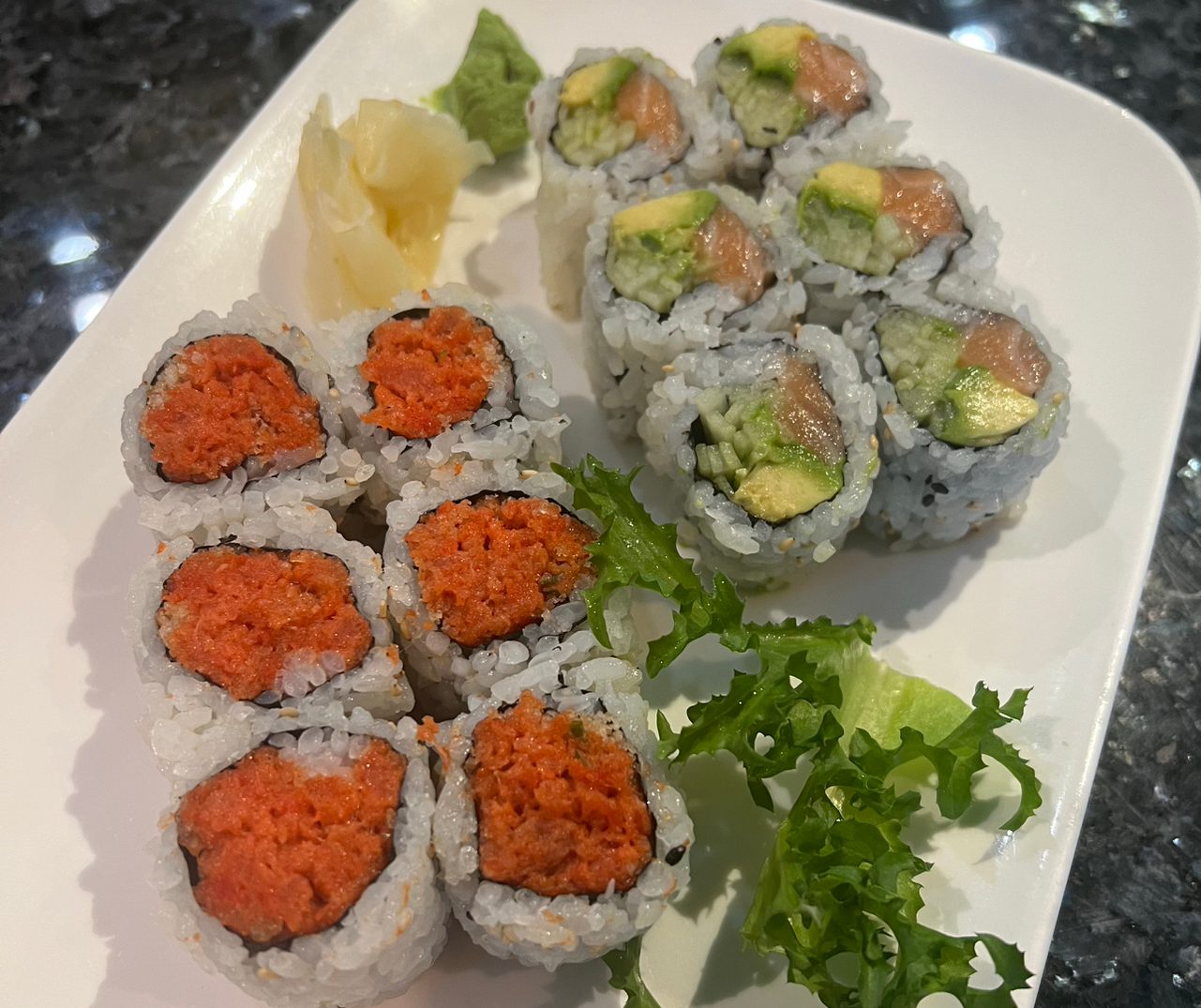 Any Two Rolls.