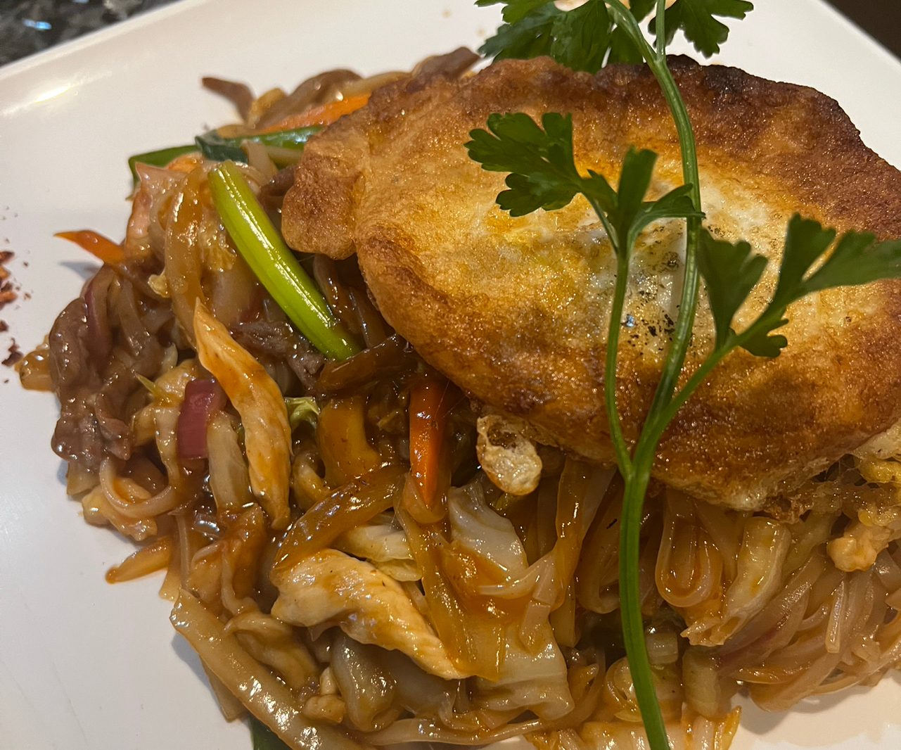 House Pad Thai or Lo Mein.