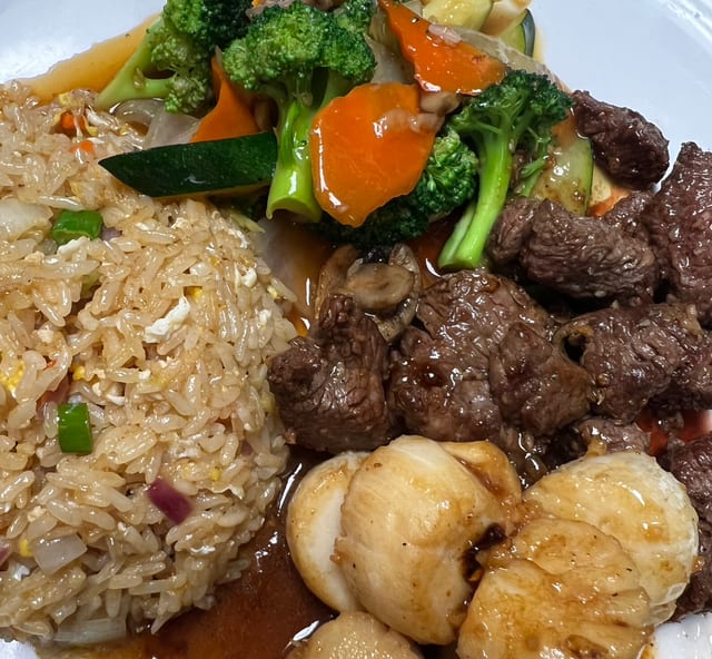 Hibachi Scallop & Steak (Special).