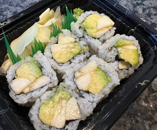Avocado Banana Roll.
