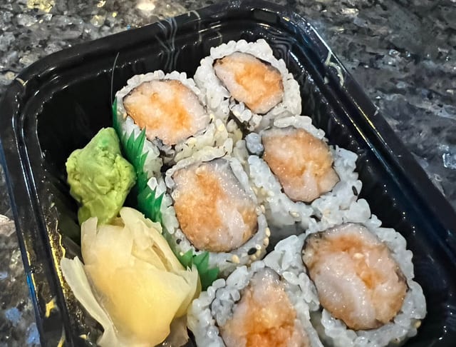 Spicy White Tuna Roll.