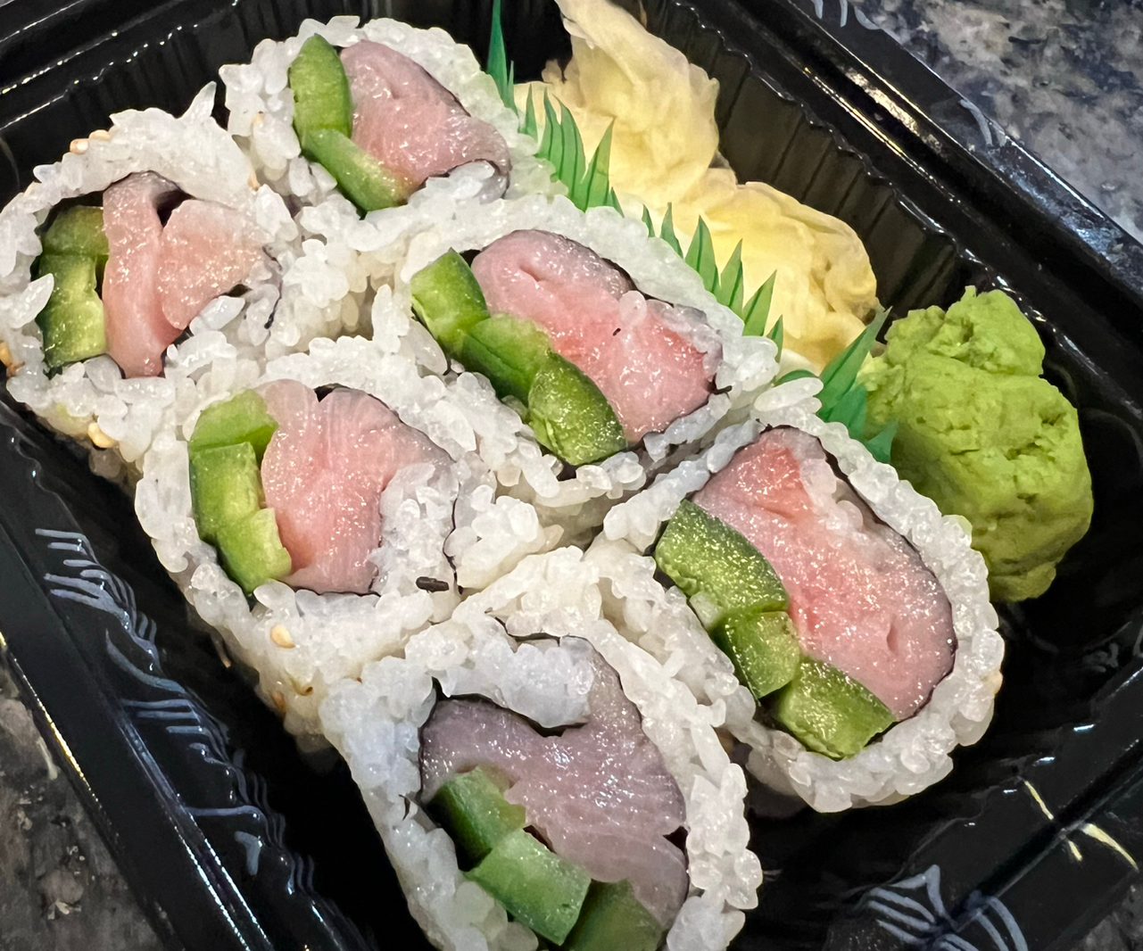 Yellowtail Jalapeno Roll.
