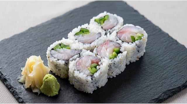 Red Snapper Jalapeno Roll.