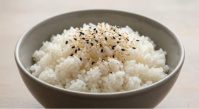 Sushi rice.