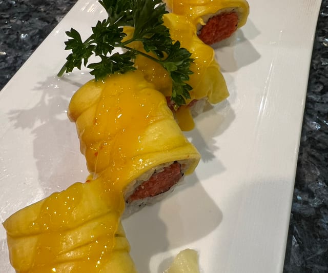 Mango Tuna Roll.