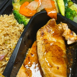 Hibachi Salmon