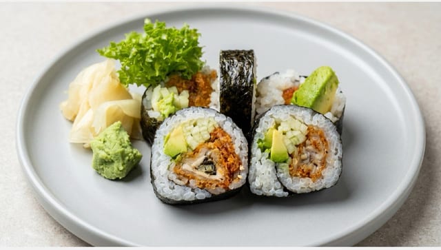Oyster Tempura Roll.