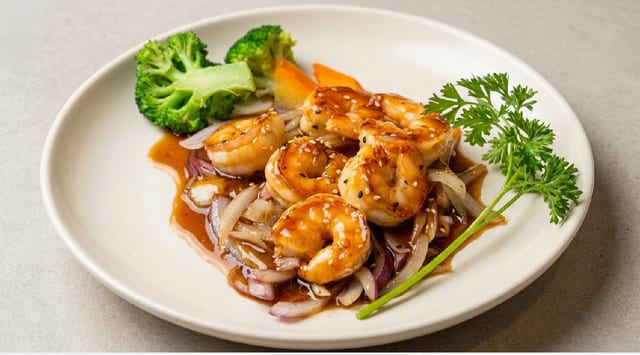 Shrimp Teriyaki (Lunch).