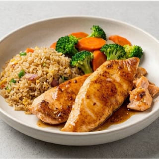 Hibachi Salmon