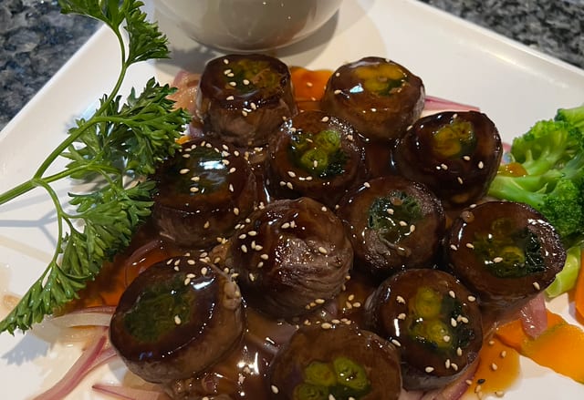Beef Negimaki.