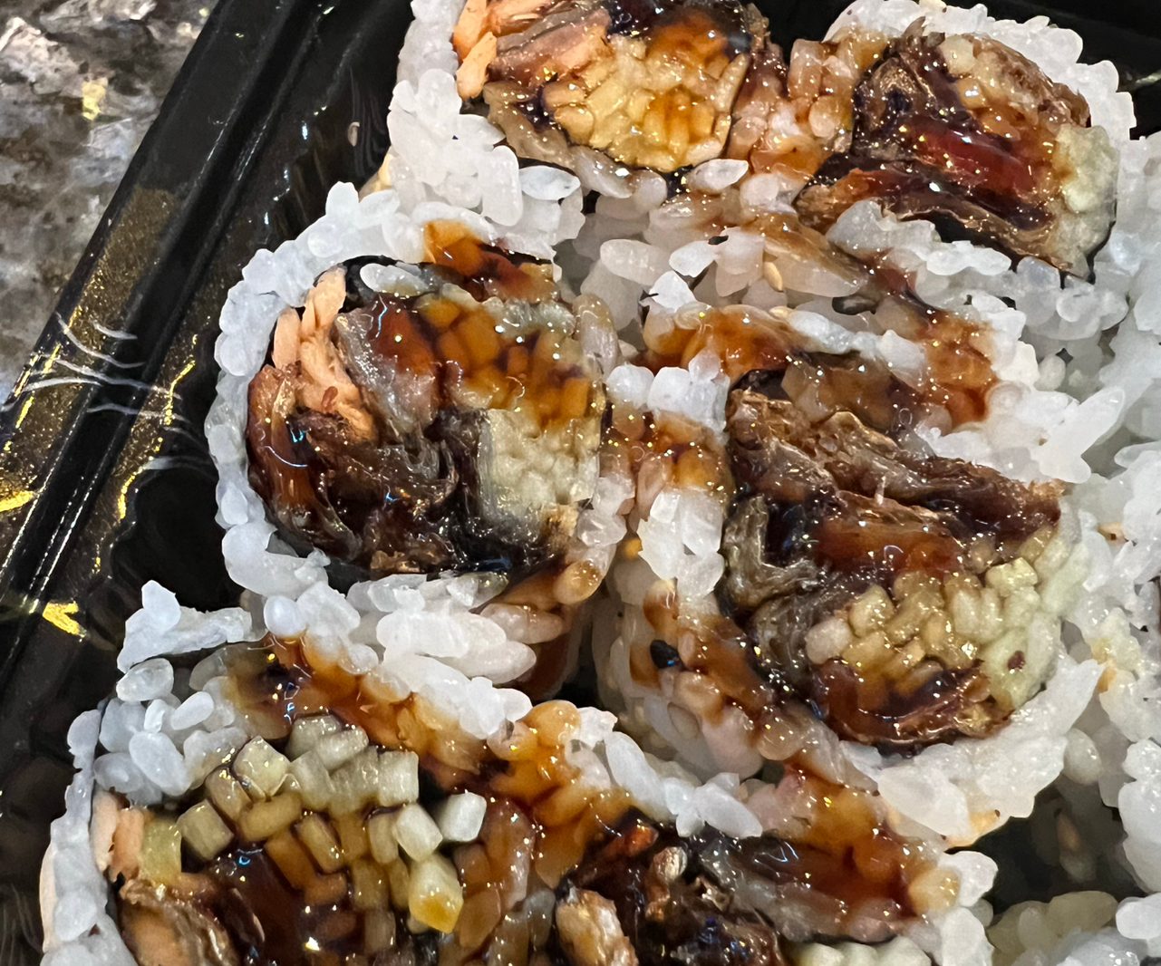 Eel Cucumber Roll.