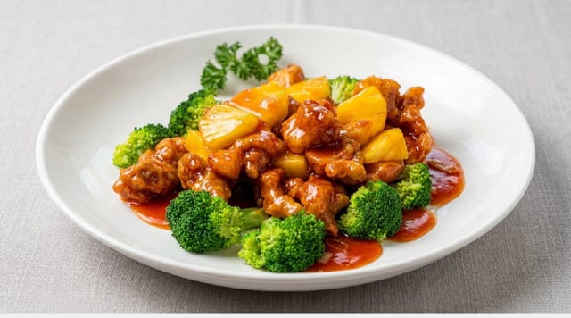 Pineapple Chicken.