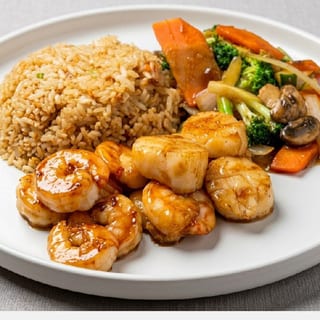 Hibachi Scallop & Shrimp (Special)