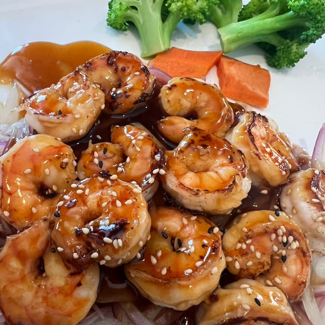 Shrimp Teriyaki.