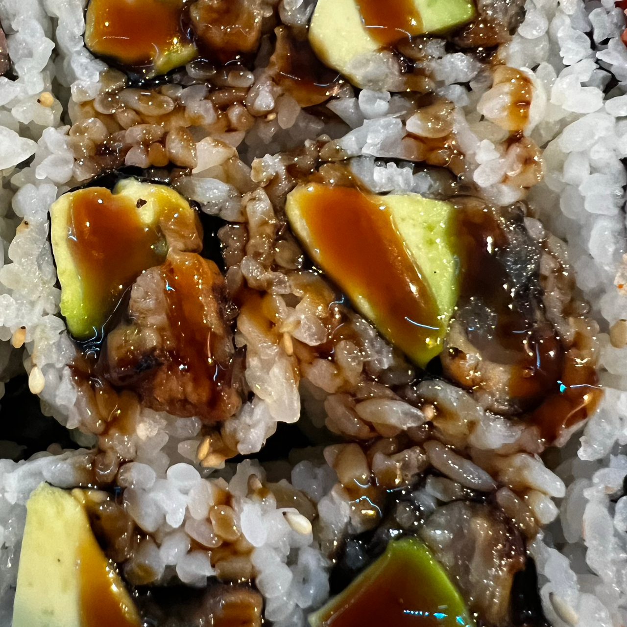 Eel Avocado Roll.