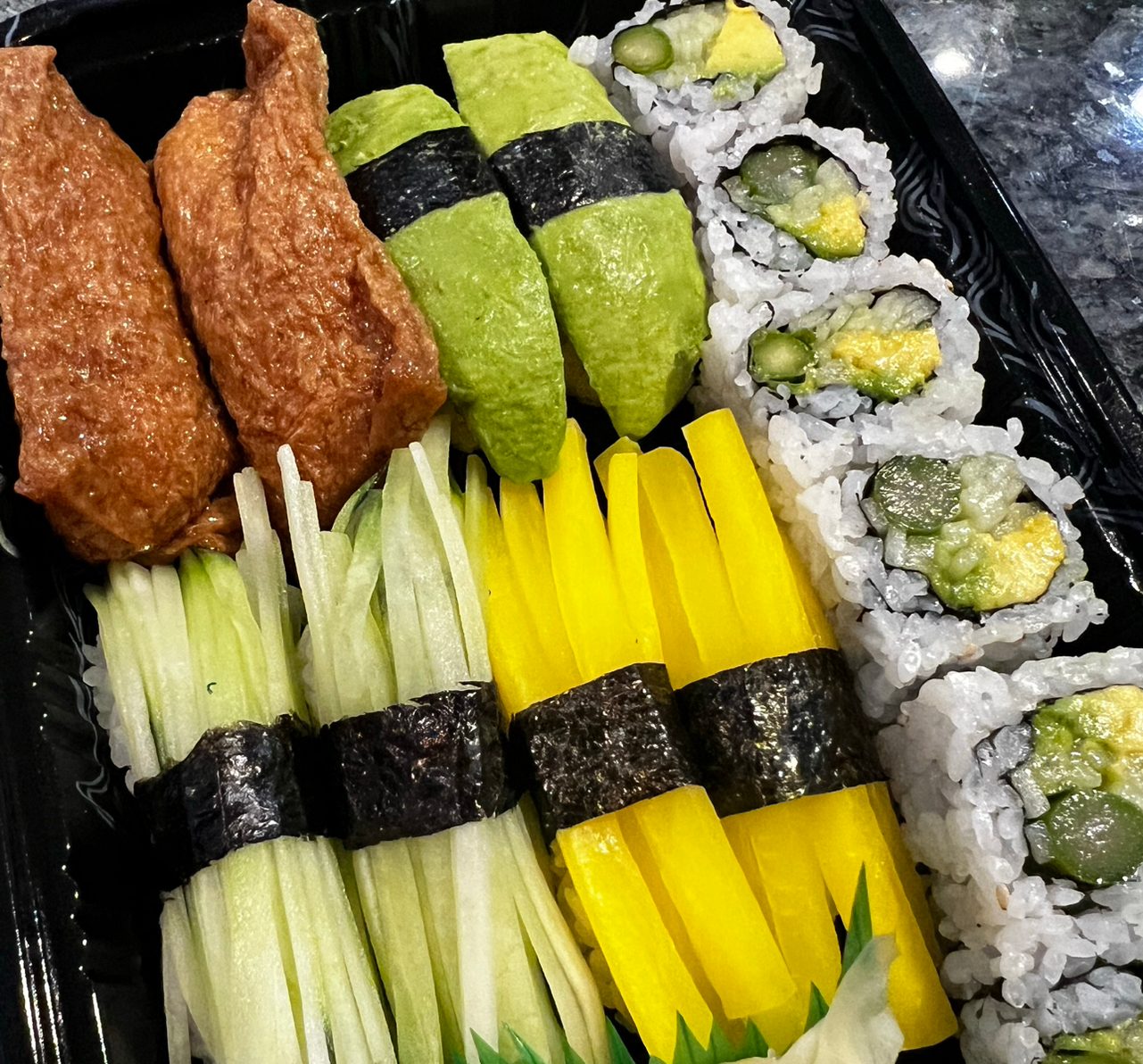 Veggie Sushi.