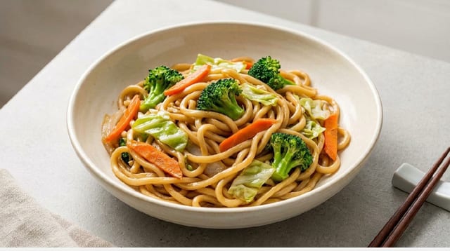 Vegetable Pad Thai or Lo Mein.