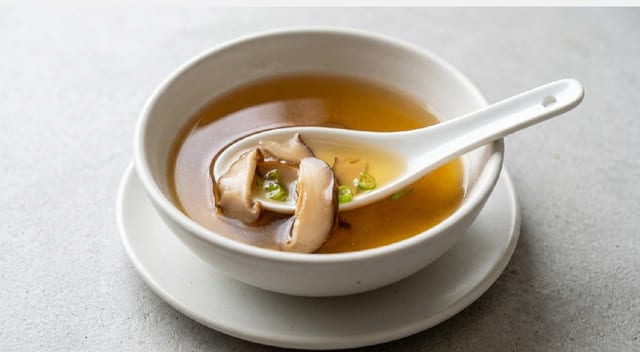 Shiitake Mushroom Soup.