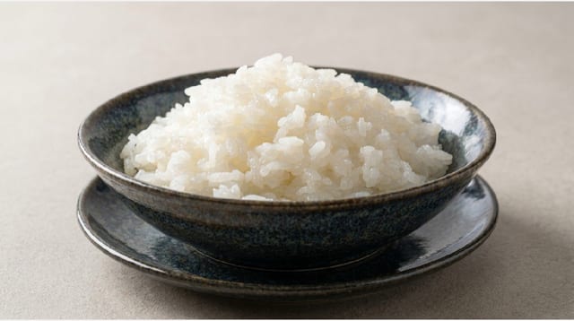 Sushi rice.