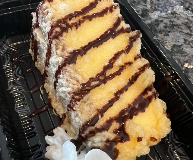 Fried Cheese Cake.