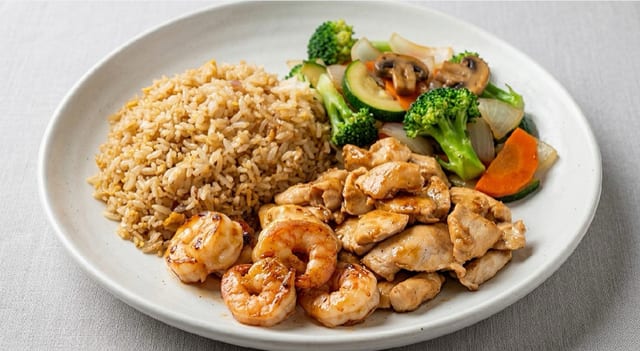Hibachi Chicken & Shrimp (Special).