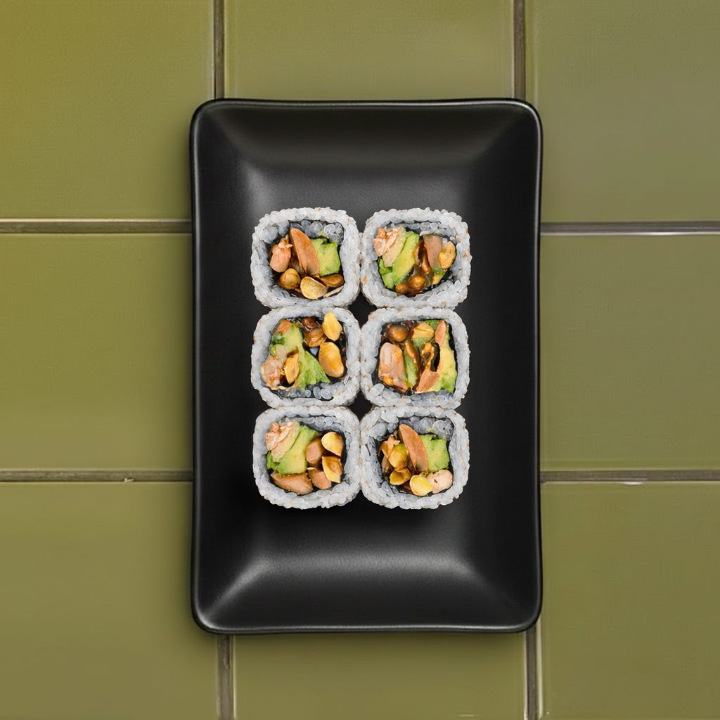 Peanut Avocado Roll.