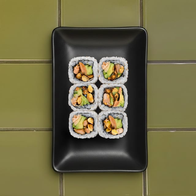 Peanut Avocado Roll.