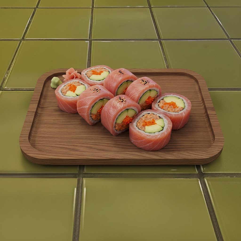 Double Tuna Sashimi Roll.