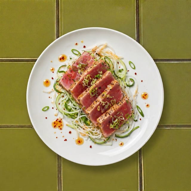 Pepper Tuna Tataki.
