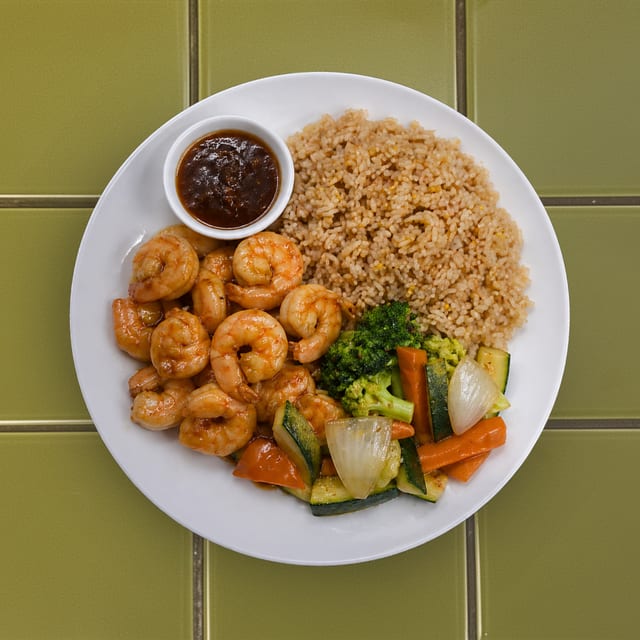 Hibachi Shrimp.