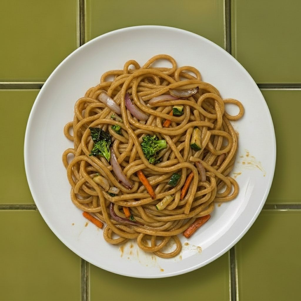 Hibachi Noodles.