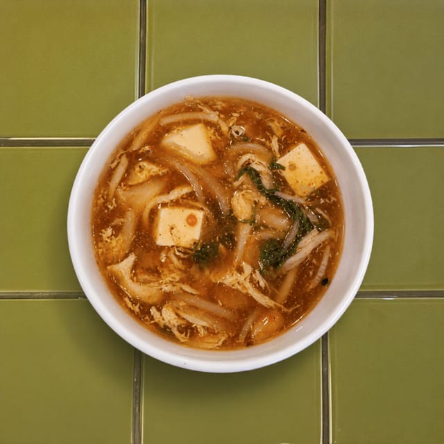 Hot & Sour Soup.