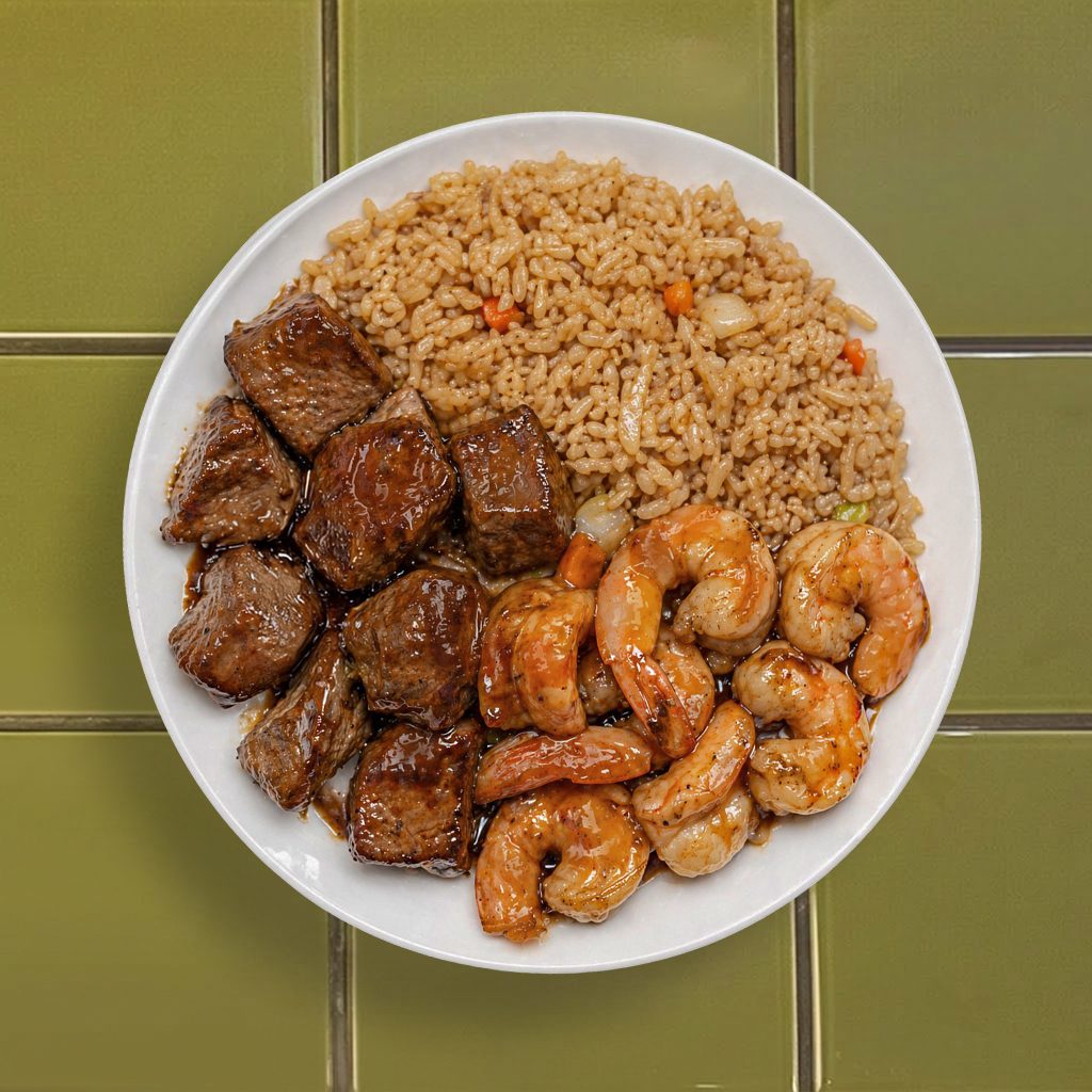 Hibachi Steak & Shrimp (Special).