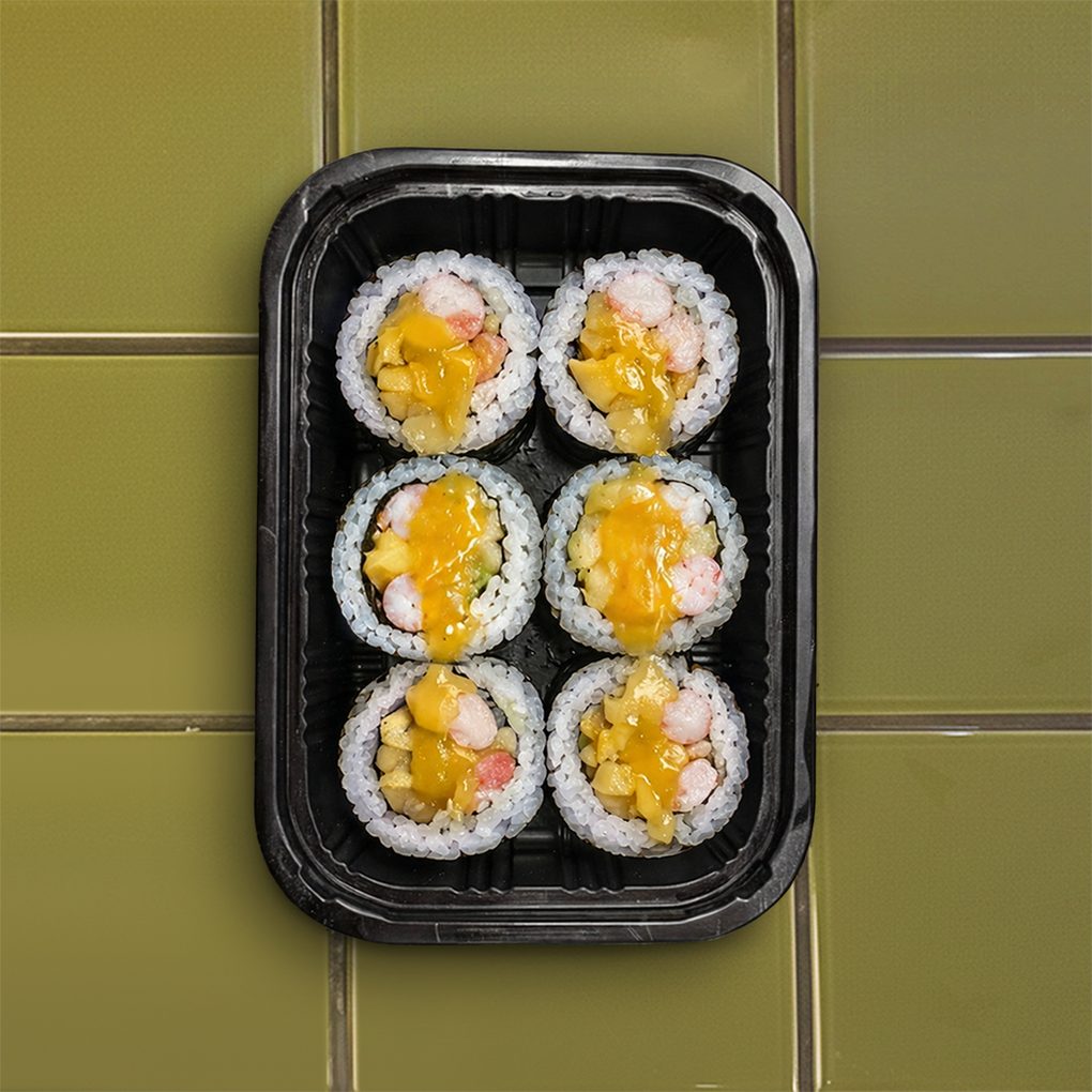 Mango Shrimp Roll.