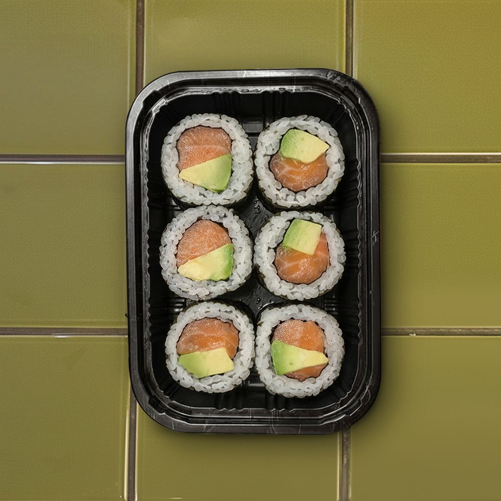 Salmon Avocado Roll.