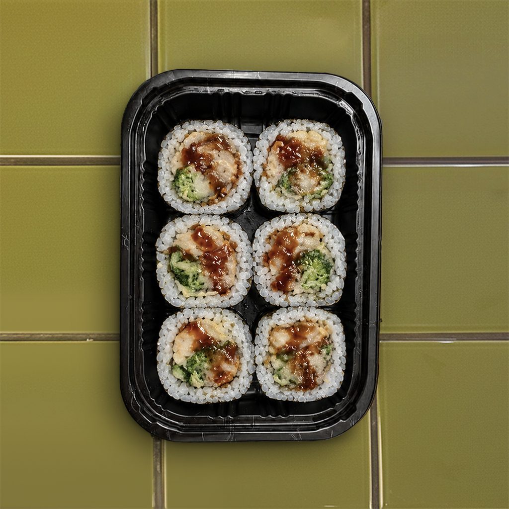 Broccoli Tempura Roll.