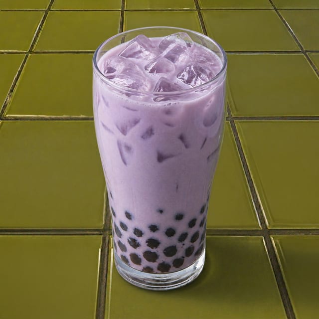 Taro Bubble Tea.
