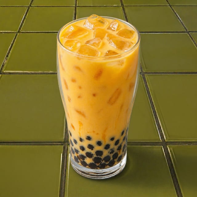 Mango Bubble Tea.
