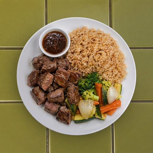 Hibachi Steak.