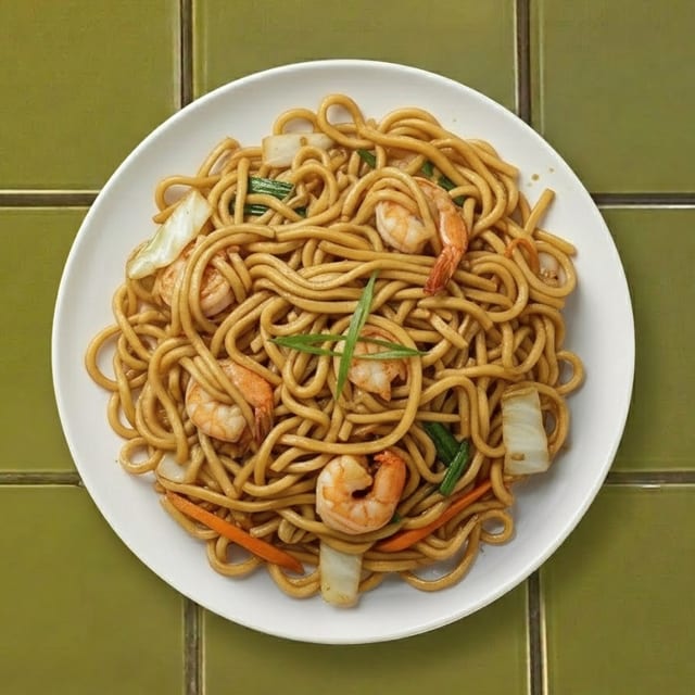 Shrimp Pad Thai or Lo Mein.