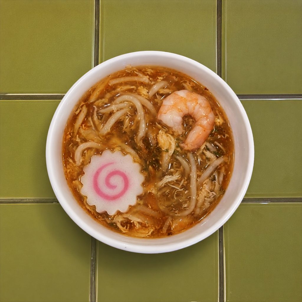Hot & Sour Seafood Soup.