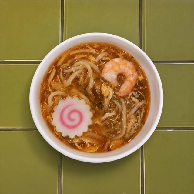 Hot & Sour Seafood Soup.