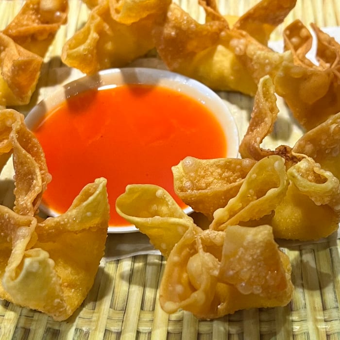 Crab Rangoon.